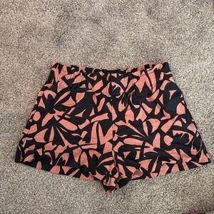 a new day Black and Pink High Waist Shorts